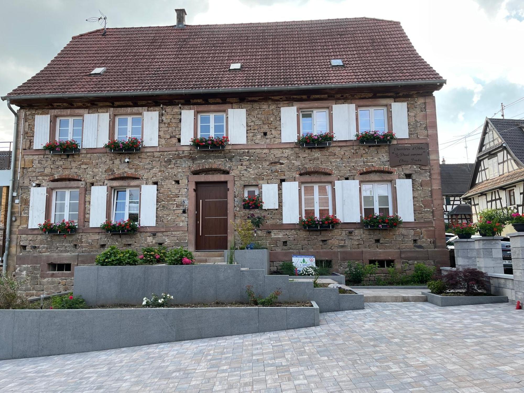 Preuschdorf Chambres D'Hotes Chez Linda Stephane Le Passe Compose מראה חיצוני תמונה